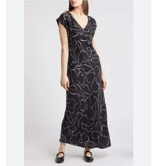 chinese dress ladies Madewell Women's Poplin Smocked Maxi Dress, Festival Red, XL at Amazon  Women's Clothing store